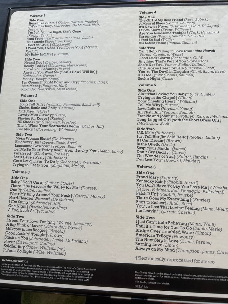 Elvis Presley Greatest His